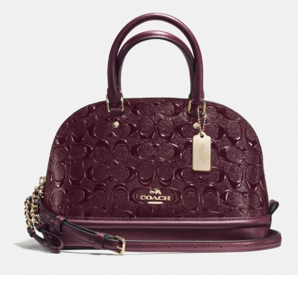 Authentic Coach Mini Sierra Satchel
